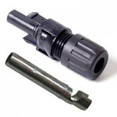 MC Staubli PV-KBT4/6II-UR Series 5.5 to 9 mm OD #10/12 AWG PV Wire Multi-Contact MC4 Female Connector with Boot